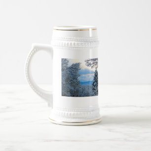 Snowy Colorado Bierglas