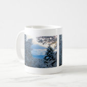 Snowy Colorado Kaffeetasse (Vorderseite Links)