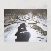 Snowy Creek Postkarte (Vorderseite)