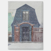 Snowy Day Magnet (Vorderseite)