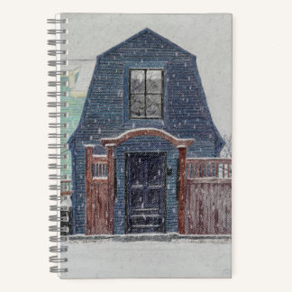 Snowy Day Notizblock