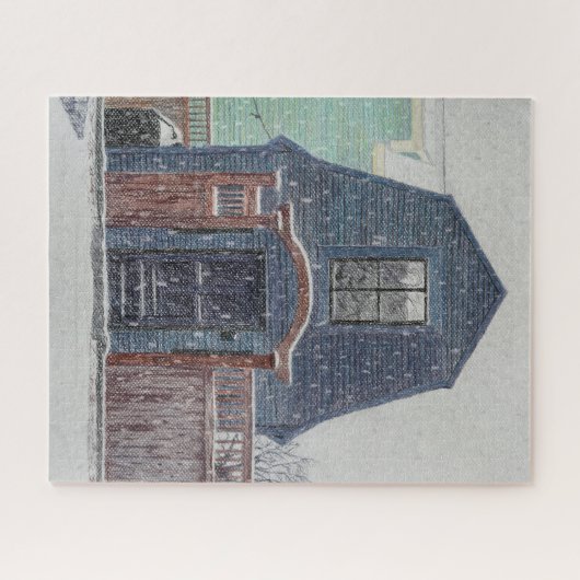 Snowy Day  Puzzle (Horizontal)