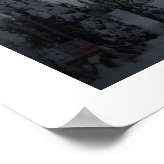 Snowy Days Poster (Ecke)