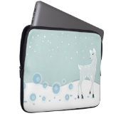 Snowy Deer Laptopschutzhülle (Vorne Rechts)