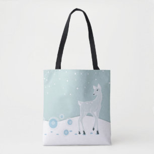 Snowy Deer Tasche