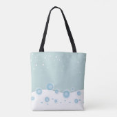 Snowy Deer Tasche (Rückseite)
