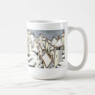 Snowy-Dorf-WeihnachtsTasse Kaffeetasse