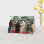 Snowy Dubai Karte (Gelbe Blume)