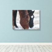 Snowy Eats Leinwanddruck (Insitu (Holzboden))