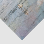 Snowy Egret Aquarellpapier Seidenpapier (Ausschnitt)