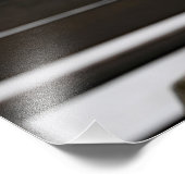 Snowy Egret Fotodruck (Ecke)