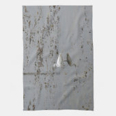 Snowy Egret Handtuch (Vertikal)