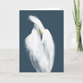 Snowy Egret Karte