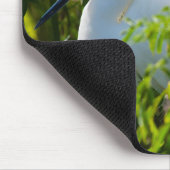 Snowy Egret Mousepad (Ecke)