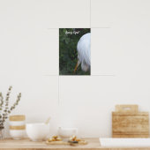 Snowy Egret Poster (Küche)