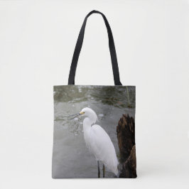 Snowy Egret Tasche