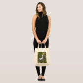 Snowy Egret und Roseate Spoonbill Tote Bag Tragetasche (Vorderseite (Model))