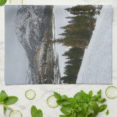 Snowy Ellery Winter Landschaft Handtuch (Gefaltet)