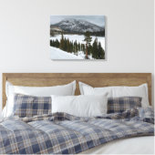 Snowy Ellery Winter Landschaft Leinwanddruck (Insitu (Schlafzimmer))