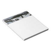 Snowy Ellery Winter Landschaft Notizblock (angewinkelt)