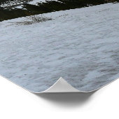 Snowy Ellery Winter Landschaft Poster (Ecke)