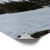 Snowy Ellery Winter Landschaft Poster (Ecke)