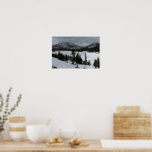 Snowy Ellery Winter Landschaft Poster (Küche)