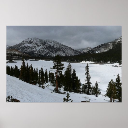 Snowy Ellery Winter Landschaft Poster (Vorne)