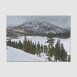 Snowy Ellery Winter Landschaft Seidenpapier
