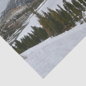 Snowy Ellery Winter Landschaft Seidenpapier (Ausschnitt)