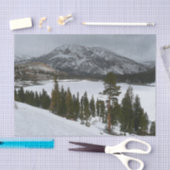 Snowy Ellery Winter Landschaft Seidenpapier (Handwerk)