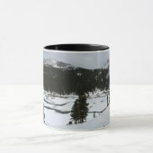 Snowy Ellery Winter Landschaft Tasse (Zentrum)