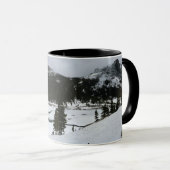 Snowy Ellery Winter Landschaft Tasse (VorderseiteRechts)