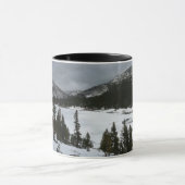 Snowy Ellery Winter Landschaft Tasse (Zentrum)