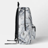 Snowy Environments Camouflage Bedruckter Rucksack (Links)