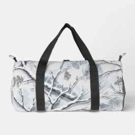 Snowy Environments Camouflage  Duffle Bag