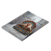 Snowy Erntedank Parade Türkei Notebook Notizblock (Linke Seite)