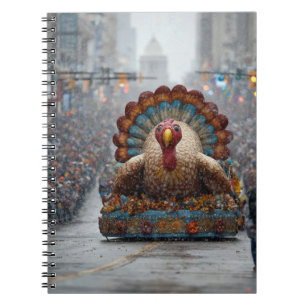 Snowy Erntedank Parade Türkei Notebook Notizblock