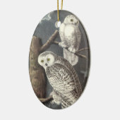Snowy-Eule, John Audubon Keramik Ornament (Links)
