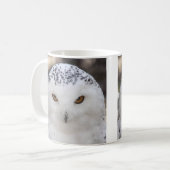Snowy-Eule Kaffeetasse (Vorderseite Links)
