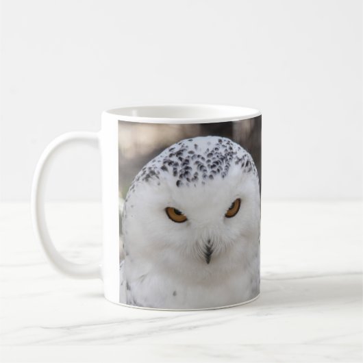 Snowy-Eule Kaffeetasse (Links)