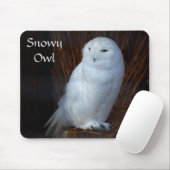 Snowy-Eule - mousepad (Mit Mouse)