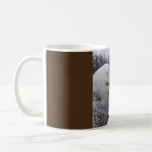 Snowy-Eulen-Liebe-Vogel-Tasse Kaffeetasse (Links)