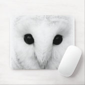 Snowy-Eulen-Mausunterlage Mousepad (Mit Mouse)
