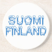 Snowy Finland Untersetzer (Vorne)