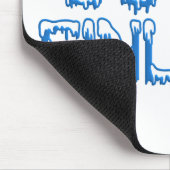 Snowy Finland Zollmousepad Mousepad (Ecke)