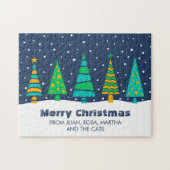 Snowy Fir Trees Jigsaw Puzzle (Horizontal)