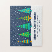 Snowy Fir Trees Jigsaw Puzzle (Vertikal)