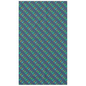 Snowy Fir Trees Tablecloth Tischdecke (Vorderseite)