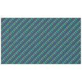 Snowy Fir Trees Tablecloth Tischdecke (Vorderseite (Horizontal))